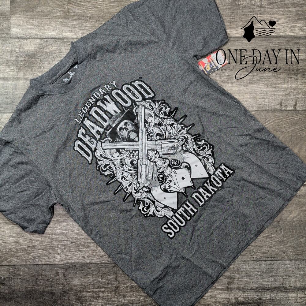 Wraptor Wear Deadwood South Dakota Tee Shirt Size L